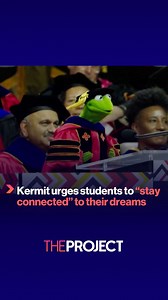 In an inspiring and heartwarming moment, Kermit the Frog has addressed the students of the University of Maryland during their commencement remarks. The legendary character states that "dreams are how we figure out where we want to go", encouraging the students to keep persisting. | The Project