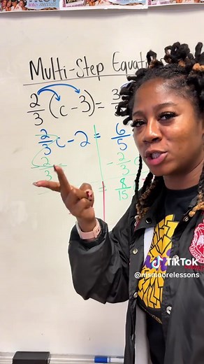 Solving Multi-Step Equations with Fractions Part 2