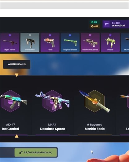 keydrop winter bonus case open #cs #csgo #keydrop #cs2 #counterstrike