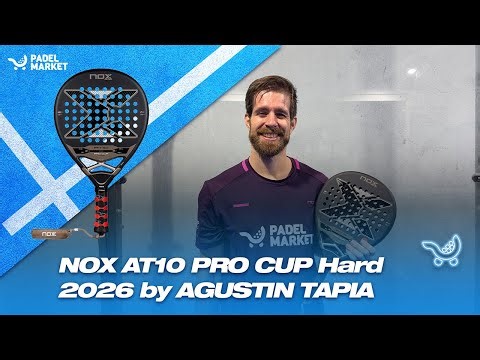 Review NOX AT10 PRO CUP Hard 2026 by AGUSTIN TAPIA | By Padel Market