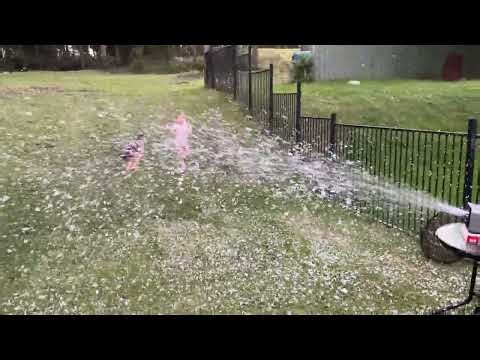 Snow Machine antics at Farm