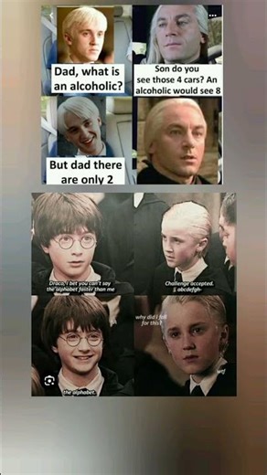 When Draco Malfoy gets outsmarted twice 😂 | Harry Potter meme #shorts #memes #viral #harrypotter