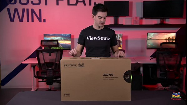 ViewSonic OMNI XG2705 27 Inch 1080p 1ms 144Hz IPS Gaming Monitor with FreeSync Premium, Eye Care, Advanced Ergonomics, HDMI and DP for Esports