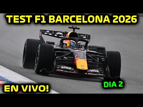 🔴TEST BARCELONA F1 2026!! (DIA 2) REACCIONANDO EN VIVO!! SHAKEDOWN TESTING F1 2026