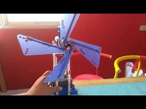 Lego 9686 "A Very Fast Fan" - Simple Motorized Mechanisms