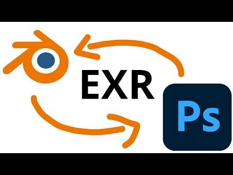 ACEScg : EXR Blender into Photoshop and back to Blender