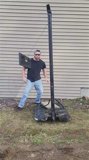 Using a KEYBOARD as a THETHERBALL #comedy #shorts