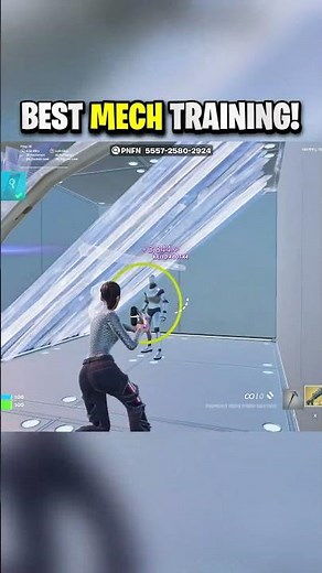 BEST mech training… #fortnite #fortniteclips