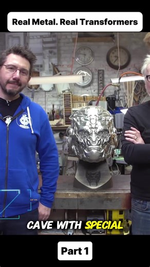 Massive 3D-printed metal components for the ultimate Transformer build. This is next-level engineering! #transformers #3dprinting #metalprinting #additivemanufacturing #optimusprime