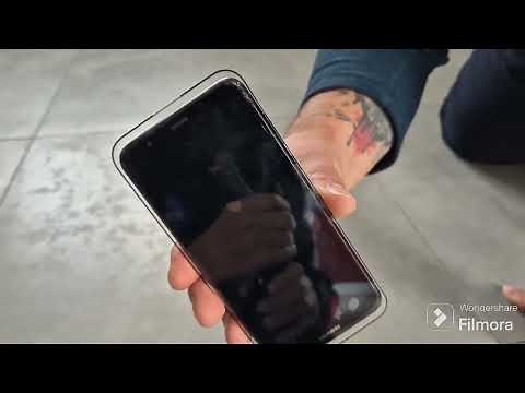 hydrogel VS verre trempé. Teste réel. Non commercial.