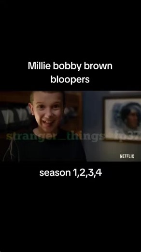Funny Millie Bobby Brown Bloopers from Stranger Things
