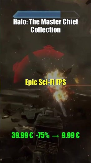 Epic Sci-Fi FPS — Halo: The Master Chief Collection -75% on Steam! #Shorts