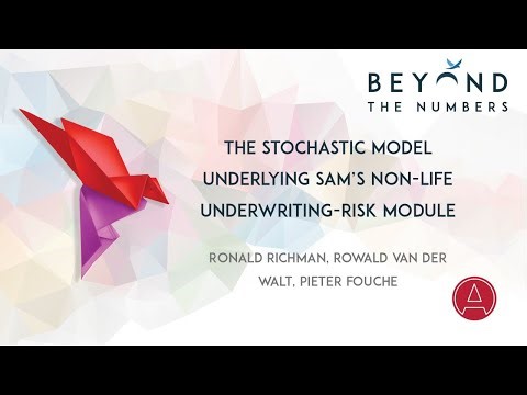 Bill Gallagher Room 10h25 The Stochastic Model Underlying SAM's Non-Life Underwriting-Risk Module