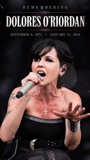 Remembering Dolores O’Riordan 🖤 | A Voice That Will Never Fade #thecranberries #restinpeace