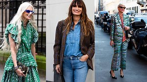 13 sätt mogna kvinnor klär sig på modeveckan – så får du deras stil