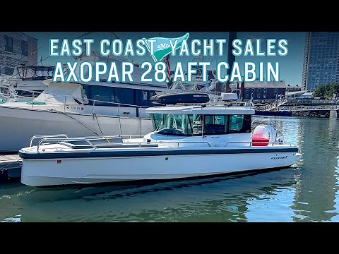 Axopar 28 Cabin w/ Aft Cabin SOLD - Osprey Walkthrough Tour