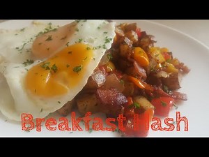 Yummy Bacon Breakfast Hash! Easy and Quick Recipe
