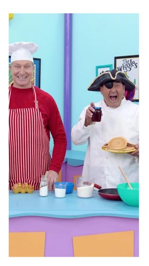25K views · 313 reactions | What’s your favourite pancake topping? Captain Feathersword and The Wiggles are celebrating Pancake Day with a song that’ll have you flipping for joy!  #TheWiggles #PancakeDay | The Wiggles | Facebook