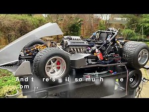1/3 scale fuel injected V10 RC car - latest news
