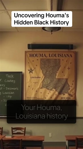 Uncovering Houma's Hidden Black History Bayou Stories Historical Preservation Louisiana Heritage Hidden Black History Parish Life Cultural Rediscovery Community Roots Black Southern Identity Rural Black History BlackTikTok