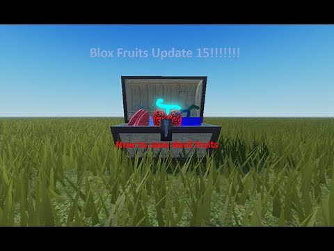 How to save blox/devil fruits in blox fruits (Update 15 in blox fruits!!!)