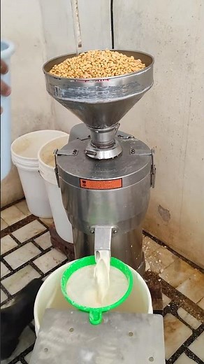 Soya Milk Grinder Machine Soybean Milk Making Process Full Working Video
