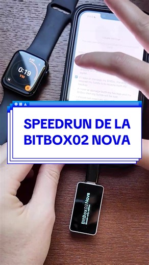 🇨🇭 Cuánto tiempo toma configurar una cartera fría de Bitcoin? Speedrun de la BitBox02 Nova para #Bitcoin… Perdón BitBox por superar su record 😅 Los de BitBox me retaron a hacer un speedrun configurando su cartera fría. Su record era de 55 segundos, así que decidí probarlo yo mismo. Configurar una cartera fría para proteger tu Bitcoin no tiene que ser difícil. No hago esto para recomendarles configurar su BitBox02 en 1 minuto, lo hago para demostrar que es más sencillo de lo que parece. Consig