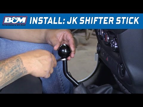 Install: 2005-18 Jeep Wrangler TJ, JK 6-spd Manual Shifter Stick 46200
