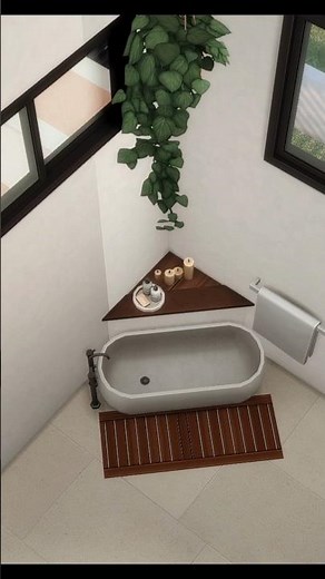 Sims 4 | bathroom idea #thesims4 #sims4 #sims4build