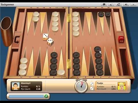 Backgammon online spielen (Gameduell)