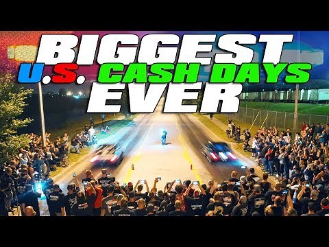 $12,000 STREET RACE - 42 Car Cash Days! [Full Movie]