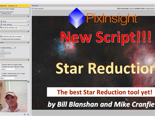 pixinsight精选教程——缩星的最佳方法：Star Reduction插件