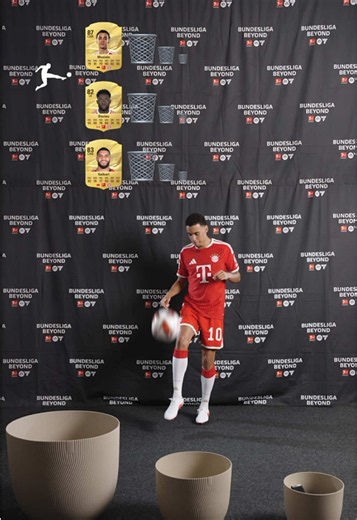 Let’s test the 𝗖𝗢𝗡𝗧𝗥𝗢𝗟 from some of Bayern’s biggest 𝗦𝗧𝗔𝗥𝗦 👀✨ #Bundesliga #fussball #musiala #saibari #davies