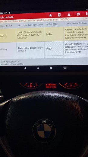 Diagnóstico del Código P0444 en Válvula Evaporativa