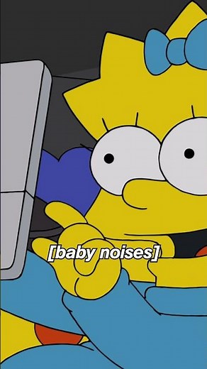 maggie really has a way with words… 😂 #thesimpsons