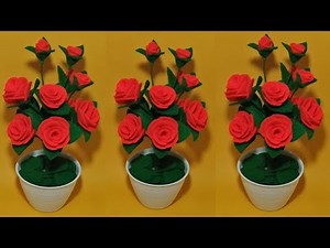 Cara membuat bunga dari kain flanel