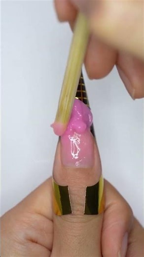 Polygel Nail Extensions with Nail Forms