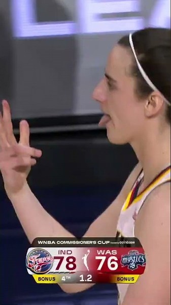 CAITLIN CLUTCH CLARK 🤑 She Sinks the Game-Winning Three with 1.2 Seconds Remaining in Regulation