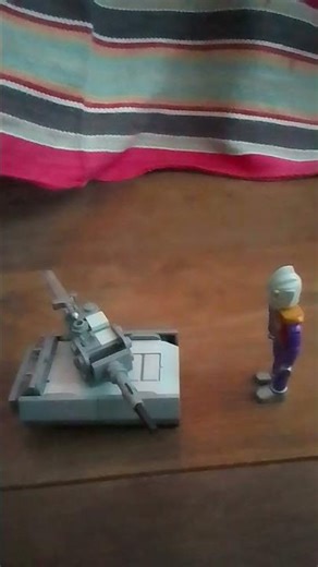Lego tank kill alien