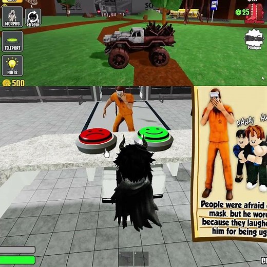 Infected Car Badges Morphs In SCP MORPH - Roblox