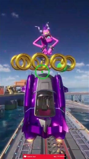 Zazz with a 1st Place FINISH! RIVALING till the VERY END! #SonicRacingCrossWorld #sonicracing #sonic