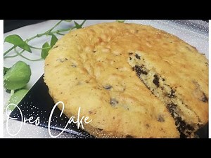 Oreo Cake Recipe | no milk | basic vanilla cake with oreos