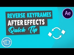 Quickly Reverse Keyframes After Effects Quick Tip Tutorial
