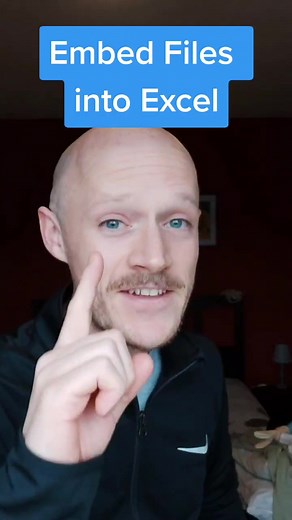 Embed Files on Excel: #techtips #tips #hack #howto #learnontiktok #tiktok #fyp #technology #teacher #beinspired #exceltips #foryoupage
