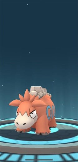[Pokemon GO] Full Evolution Line of 98% Numel into 98% Camerupt! #tiktokeffects #numel #camerupt