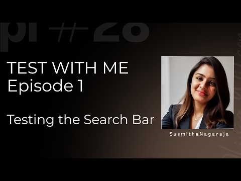 Episode 1 How to Test a Search Bar | QA Interview Question Explained (Step-by-Step)