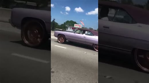 PurpleRain Chevy Vert Sliding On the Highway