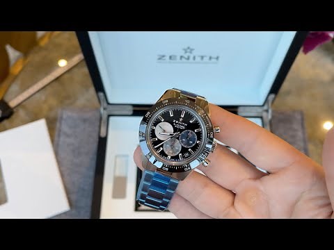 4K Unboxing & Review Zenith Chronomaster Sport new 2021 release Ref 03.3100.3600/21.M3100 TDE