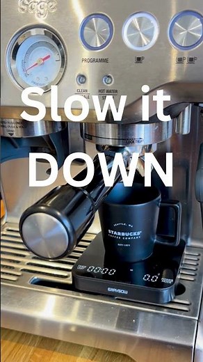 👉 “Sour Espresso? Slow It Down”