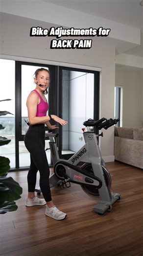 BACK PAIN FROM SPIN CLASS?